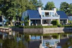 Ferienhaus, Exklusive Unterkunft - Bungalowpark Rien van den Broeke Village 9 - Villa in Nieuw-Loosdrecht (12 Personen)