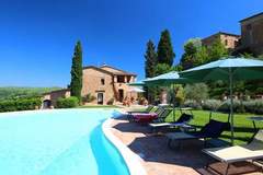 Bauernhof - La Verbena - Ferienunterkunft in Montalcino (6 Personen)