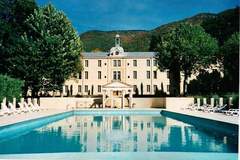 Ferienwohnung - Au château près du Ventoux V - Appartement in Montbrun les Bains (4 Personen)