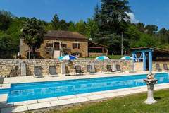 Ferienhaus - Maison de vacances Blanquefort Sur Briolance 12 pers - Ferienunterkunft in Blanquefort-sur-Briolance (12 Personen)