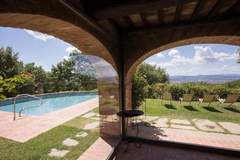 Ferienhaus, Exklusive Unterkunft - Villa Melograno - Ferienunterkunft in Arezzo (10 Personen)