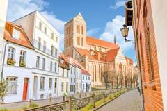 Ferienwohnung - Komfortable Ferienwohnung in alter Stadtvilla Luv - Ferienunterkunft in Wismar (3 Personen)