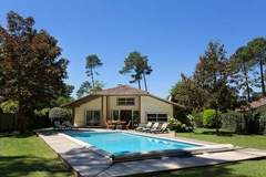 Ferienhaus, Exklusive Unterkunft - Villas Clairière aux Chevreuils 2 - Ferienunterkunft in Moliets (8 Personen)