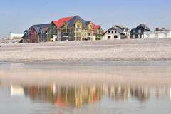 Ferienwohnung - Les Terrasses de la Plage 2 - Ferienunterkunft in Cayeux-sur-Mer (4 Personen)