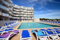 Ferienwohnung - Residence Le Lotus Blanc 4 - Ferienunterkunft in Le Barcares (5 Personen)
