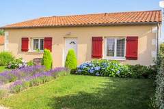 Ferienhaus, Exklusive Unterkunft - Bleu de Vibraye - Villa in Les Forges (4 Personen)