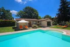 Ferienhaus, Exklusive Unterkunft - Villa Fiorella Dieci - Ferienunterkunft in San Venanzo (10 Personen)