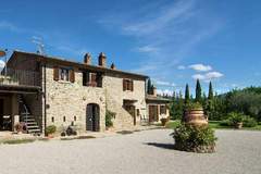 Ferienhaus - Grande - Ferienunterkunft in Cortona (6 Personen)