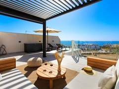 Ferienwohnung - Ferienwohnung Marinsa Beach, Sea View/Roof terrace