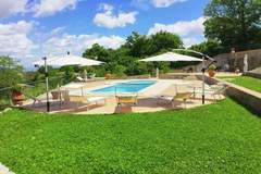Ferienhaus, Exklusive Unterkunft - Il Giglio 16 - Ferienunterkunft in Montefiascone (16 Personen)