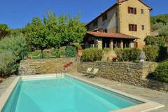 Ferienhaus, Exklusive Unterkunft - Eugenio Nove - Ferienunterkunft in Cortona (9 Personen)
