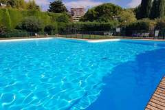 Ferienhaus, Exklusive Unterkunft - Appartement standing avec terrasse et vue mer à Nice - Ferienunterkunft in Nice (4 Personen)