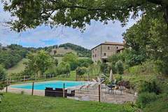 Bauernhof - Casal Corniolo- Montalto - Ferienunterkunft in Apecchio (8 Personen)