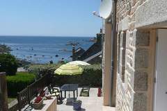Ferienhaus - Doppelhaushälfte mit Meerblick Porspoder - Ferienunterkunft in Porspoder (4 Personen)
