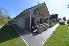 Ferienhaus - Schlagsdorf Familienbungalow - Achter de Schmeed - Ferienunterkunft in Schlagsdorf (4 Personen)