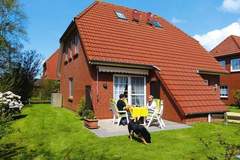Ferienhaus - Doppelhaushälfte Neßmersiel - Ferienunterkunft in Neßmersiel (5 Personen)