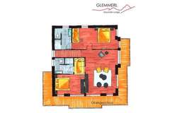 Ferienhaus - Chalet Glemmerl Mountain Lodge - Chalet in Saalbach-Hinterglemm (10 Personen)