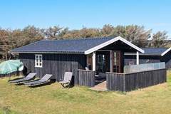 Ferienhaus - Ferienunterkunft in Løkken (4 Personen)