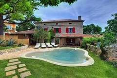 Ferienhaus - Villa BR - Ferienunterkunft in Liznjan (5 Personen)