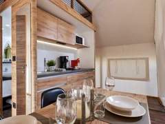 Ferienhaus - Ferienhaus Lodge de Montagne Medium (glamping tent)