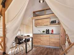 Ferienhaus - Ferienhaus Lodge de Montagne (glamping tent)