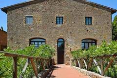 Ferienwohnung - Holiday resort Antico Borgo Casalappi Campiglia Marittima - Type Bilo  B -piano terra- con terrazza - Appartement in Campiglia Marittima (3 Personen)