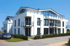 Ferienwohnung - Studio 22 mit Meerblick im DG - Ferienunterkunft in Börgerende (2 Personen)