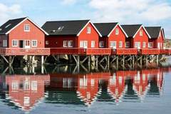 Ferienhaus - Ferienunterkunft in Brekstad (6 Personen)