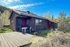 Ferienhaus - HUS 55762 HYTTE A - Ferienunterkunft in Farsund (5 Personen)