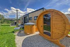 FERIENDORF SEEBLICK - Tiny Chalet am Eixendorfer See - Ferienunterkunft in Neunburg vorm Wald (6 Personen)