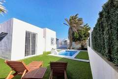 Ferienhaus, Exklusive Unterkunft - Villa La Casa del Mar - Ferienunterkunft in Corralejo (4 Personen)