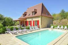 Ferienhaus, Exklusive Unterkunft - La Borderie - Ferienunterkunft in St. Medard D'excideuil (12 Personen)