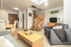 Ferienwohnung - Apartament 2-poziomowy Bałtycka Rewal - Ferienunterkunft in Rewal (5 Personen)