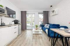 Ferienwohnung - Apartamenty Powstańców WLKP 16A-17 Pobierowo - Ferienunterkunft in Pobierowo (4 Personen)