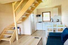 Ferienhaus - Domek PREMIUM dla 5 osób Sarbinowo - Ferienunterkunft in Sarbinowo (5 Personen)