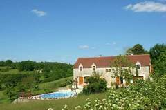 Ferienhaus - La Pouzaque - Ferienunterkunft in Thedirac (10 Personen)