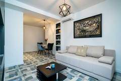 Ferienwohnung - Apartments Villa Arcadia - Studio Apartment with Terrace and Shared Swimming Pool A2 - Ferienunterkunft in Dubrovnik (2 Personen)