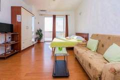 Ferienwohnung - Guest House Fontana - Superior Studio with Sea View (2 Adults) - Ferienunterkunft in Mlini (2 Personen)