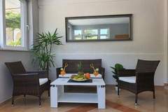 Ferienwohnung - Apartments A&M - Studio with Balcony and Sea View (A5) - Ferienunterkunft in Mlini (3 Personen)