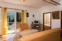 Ferienwohnung - Apartments Marina - One Bedroom Apartment with Balcony and Sea View - Ferienunterkunft in Zaton (4 Personen)