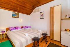 Ferienwohnung - Apartments & Rooms Mihajica- Standard Double or Twin Room with Balcony and Sea View - Ferienunterkunft in Cavtat (2 Personen)