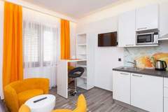 Ferienwohnung - Apartments Villa Peragro - Studio Apartment (ŽUTI) - Ferienunterkunft in Dubrovnik (2 Personen)