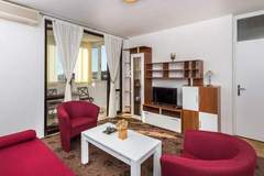 Ferienwohnung - Apartment Brajković - One Bedroom Apartment with Loggia and Sea View - Ferienunterkunft in Dubrovnik (4 Personen)