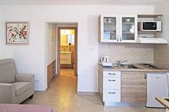 Ferienwohnung - Nika Family Apartments - Deluxe Studio Apartment with Terrace and Sea View (A1) - Ferienunterkunft in Dubrovnik (2 Personen)