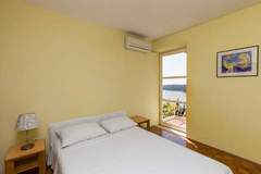 Ferienwohnung - Beautiful Nest Rooms - Double Room with Balcony and Sea View (Br. 1) - Ferienunterkunft in Dubrovnik (2 Personen)