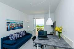 Ferienwohnung - Villa Panorama Dubrovnik (A2) - Superior One Bedroom Apartment with Terrace and Sea View - Ferienunterkunft in Mlini (3 Personen)