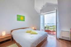 Ferienwohnung - Villa Panorama Dubrovnik (S2) - Comfort Double Room with Balcony and Sea View - Ferienunterkunft in Mlini (2 Personen)