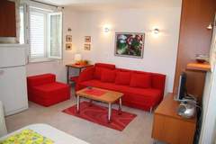 Ferienwohnung - Villa Alegria Cavtat - Studio Apartment with Patio and Garden View - Ferienunterkunft in Cavtat (2 Personen)