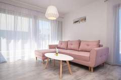 Ferienwohnung - Apartments Dva Galeba - One Bedroom Apartment with Terrace (102) - Ferienunterkunft in Bol (5 Personen)