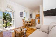 Ferienwohnung - Apartments Vidak - One Bedroom Apartment with Balcony and Sea View - (A4) - Ferienunterkunft in Molunat (4 Personen)